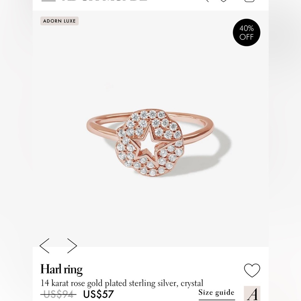Adornmonde Harl ring